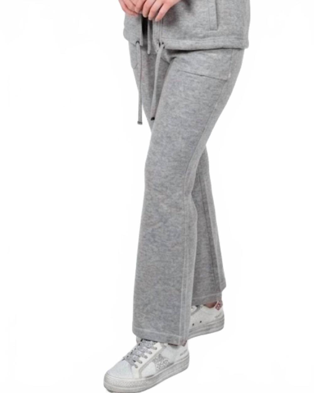 NEW TRIBAL mix pull on pant in grey